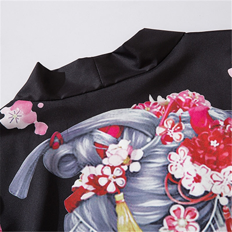 Mens Fashion Kimono Cardigan Robe