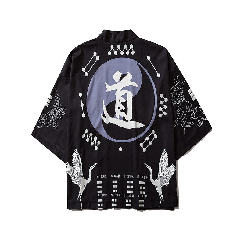 Japanese Anime Style Kimono Cardigan Streetwear