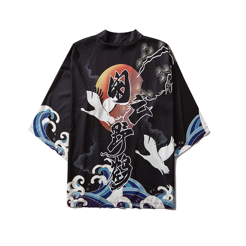 Japanese Anime Style Kimono Cardigan Streetwear