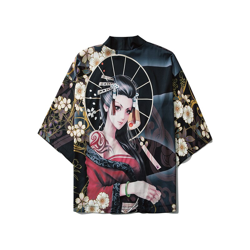 Japanese Anime Style Kimono Cardigan Streetwear