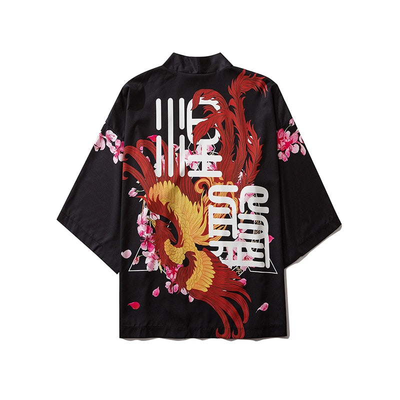 Japanese Anime Style Kimono Cardigan Streetwear