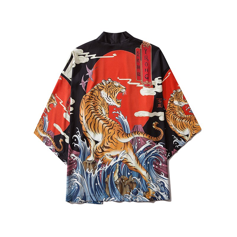 Japanese Anime Style Kimono Cardigan Streetwear