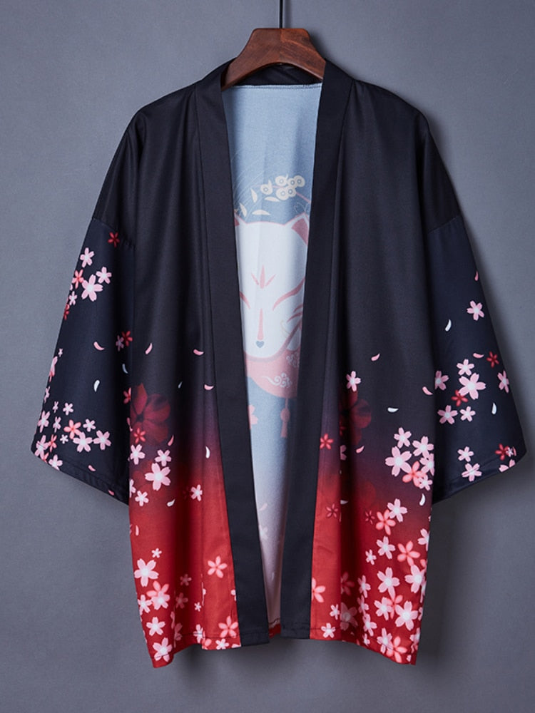 Japanese Kimono Cardigan Summer Beach Loose Kimono