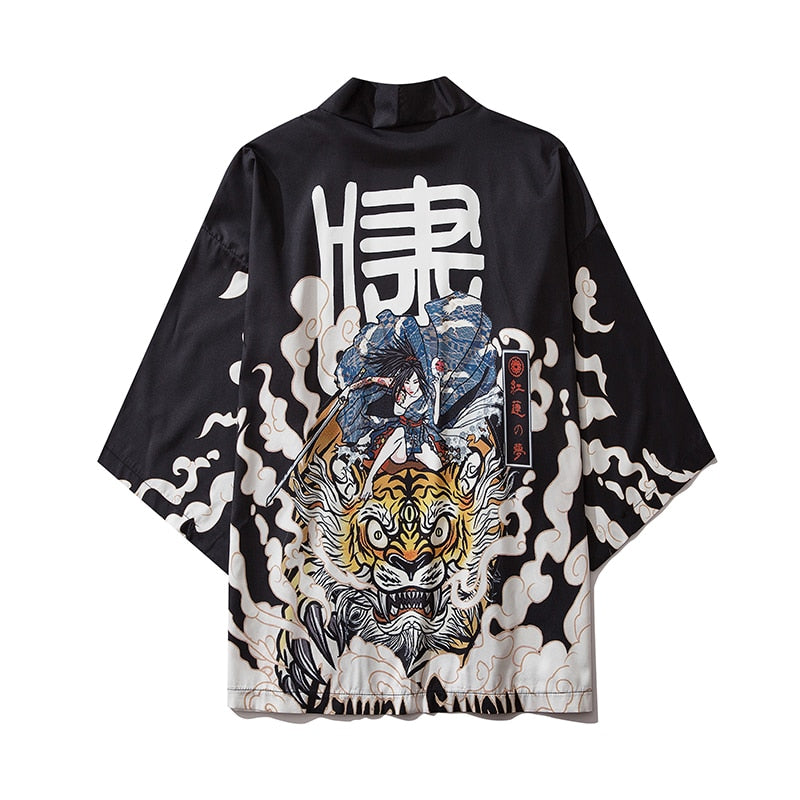 Mens Fashion Kimono Cardigan Robe