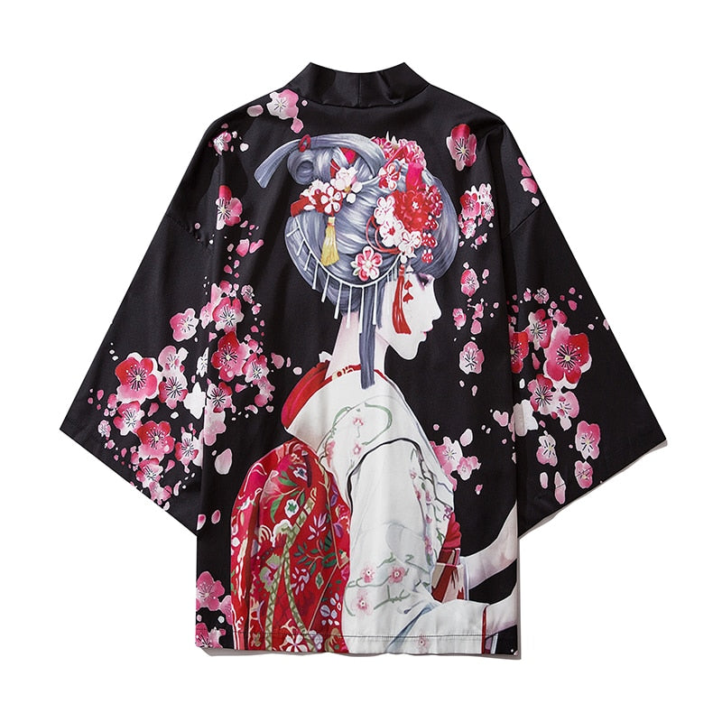 Mens Fashion Kimono Cardigan Robe