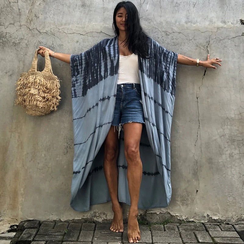 Beach Cover Ups for Swimwear Women Kimono Swimsuit Cape