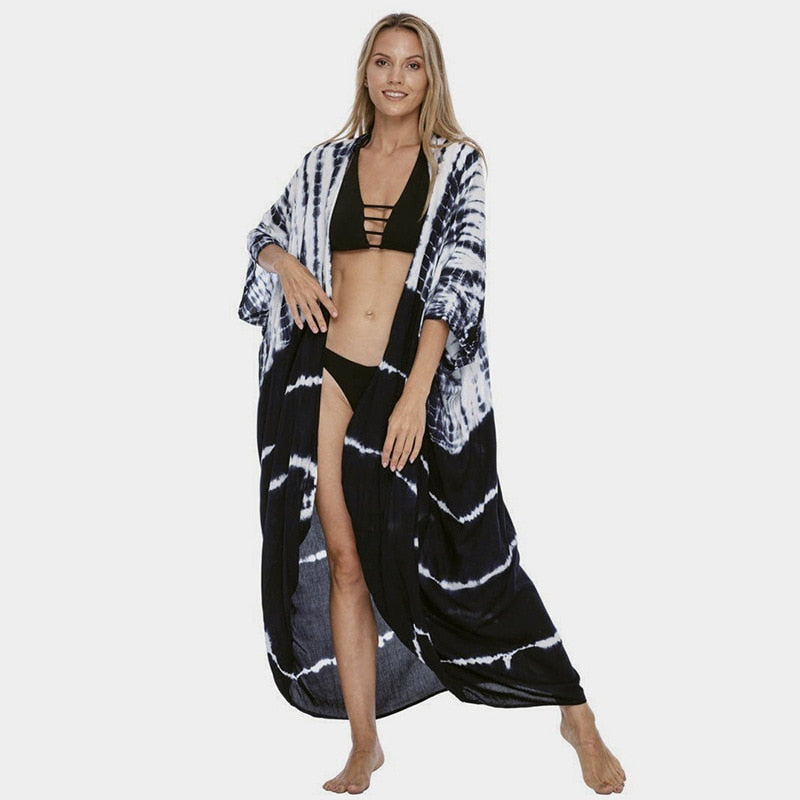 Beach Cover Ups for Swimwear Women Kimono Swimsuit Cape