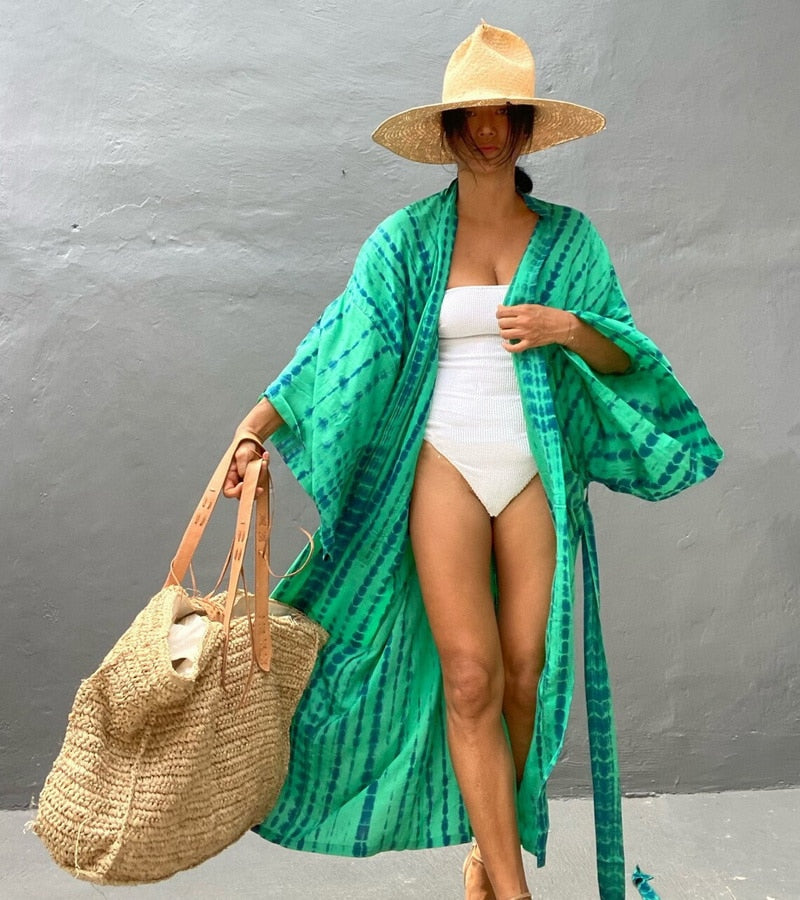 Stylish Beachwear Kimono Bikini Cover Up