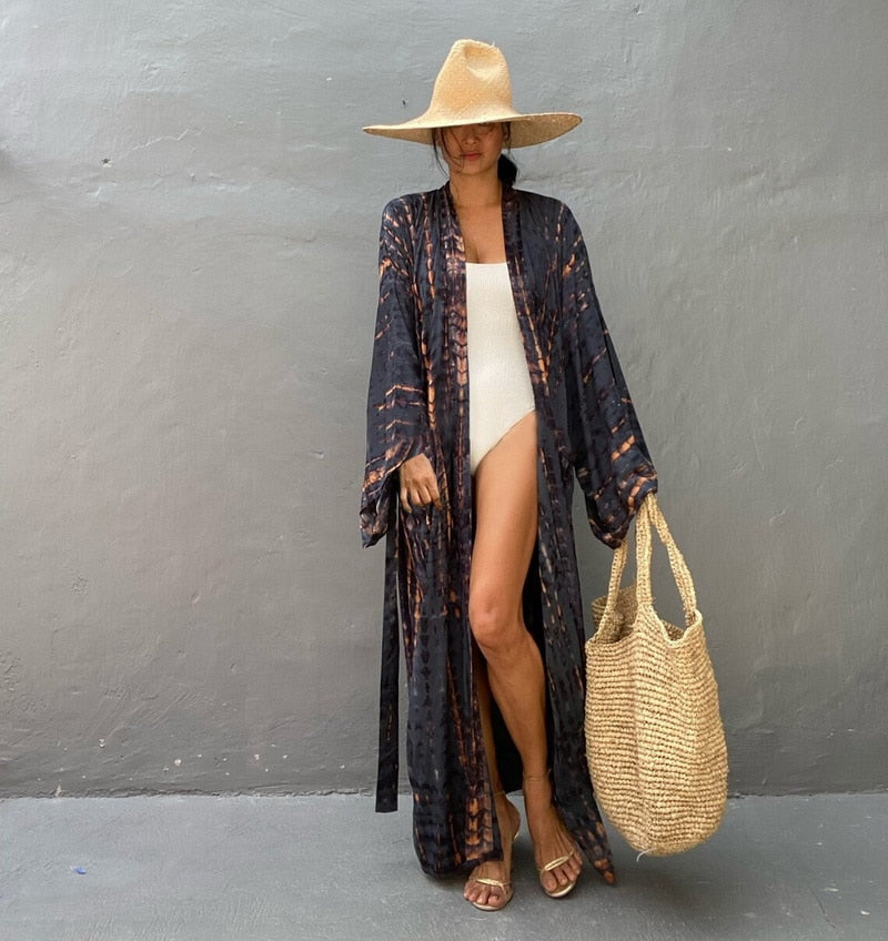 Stylish Beachwear Kimono Bikini Cover Up